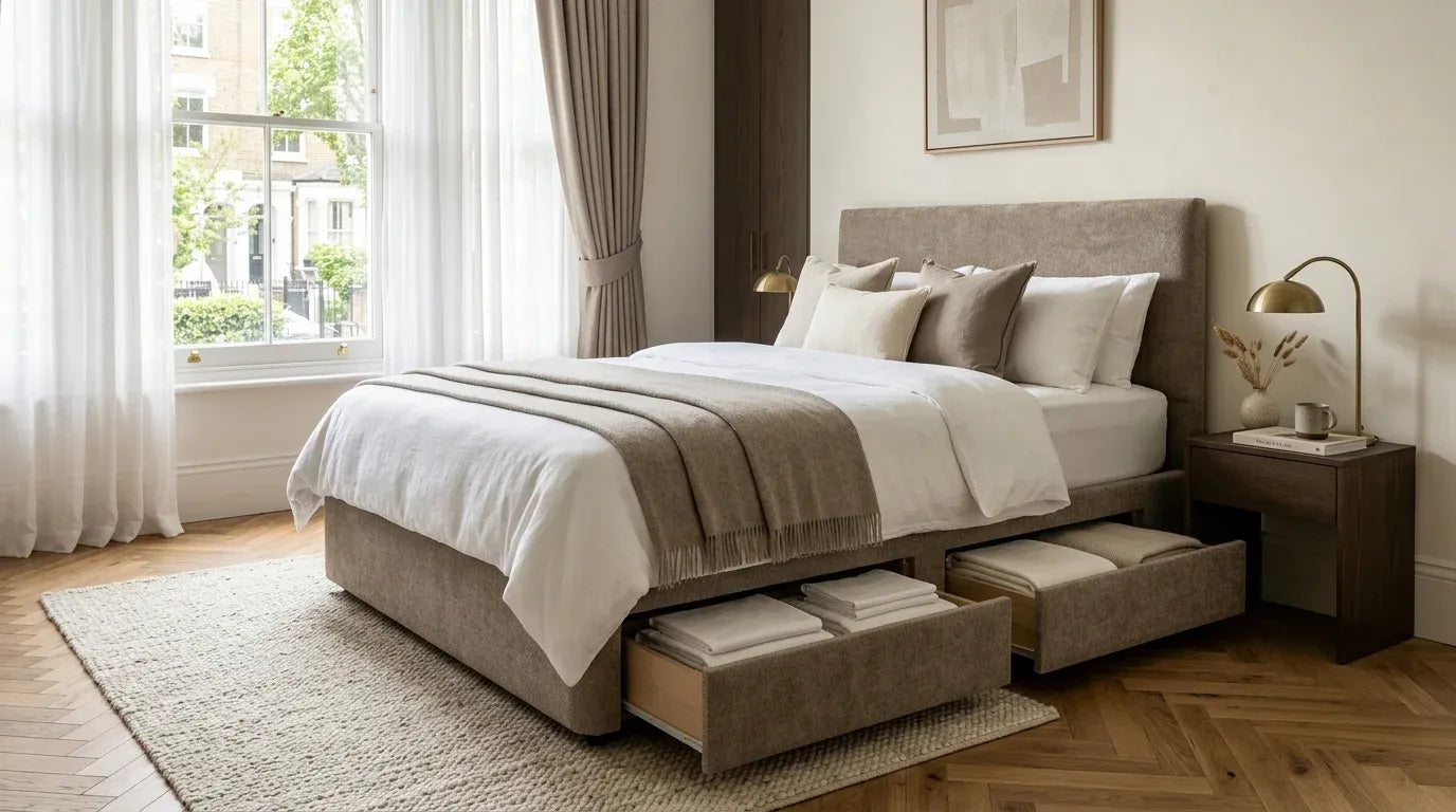 Divan Bed vs Ottoman Bed: The Ultimate UK Storage Bed Comparison (Pros & Cons)