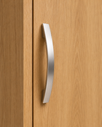 1 Door Wardrobe Single with Bottom Drawers Oak | Hybrid Storage - Detailed Angle View 3