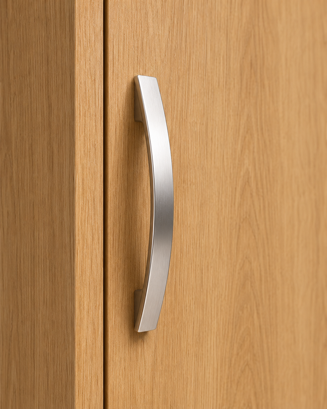 1 Door Wardrobe Single with Bottom Drawers Oak | Hybrid Storage - Detailed Angle View 3
