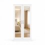 2 Door Lady Wardrobe White | Modern Bedroom Essential | Modern Bedroom Storage
