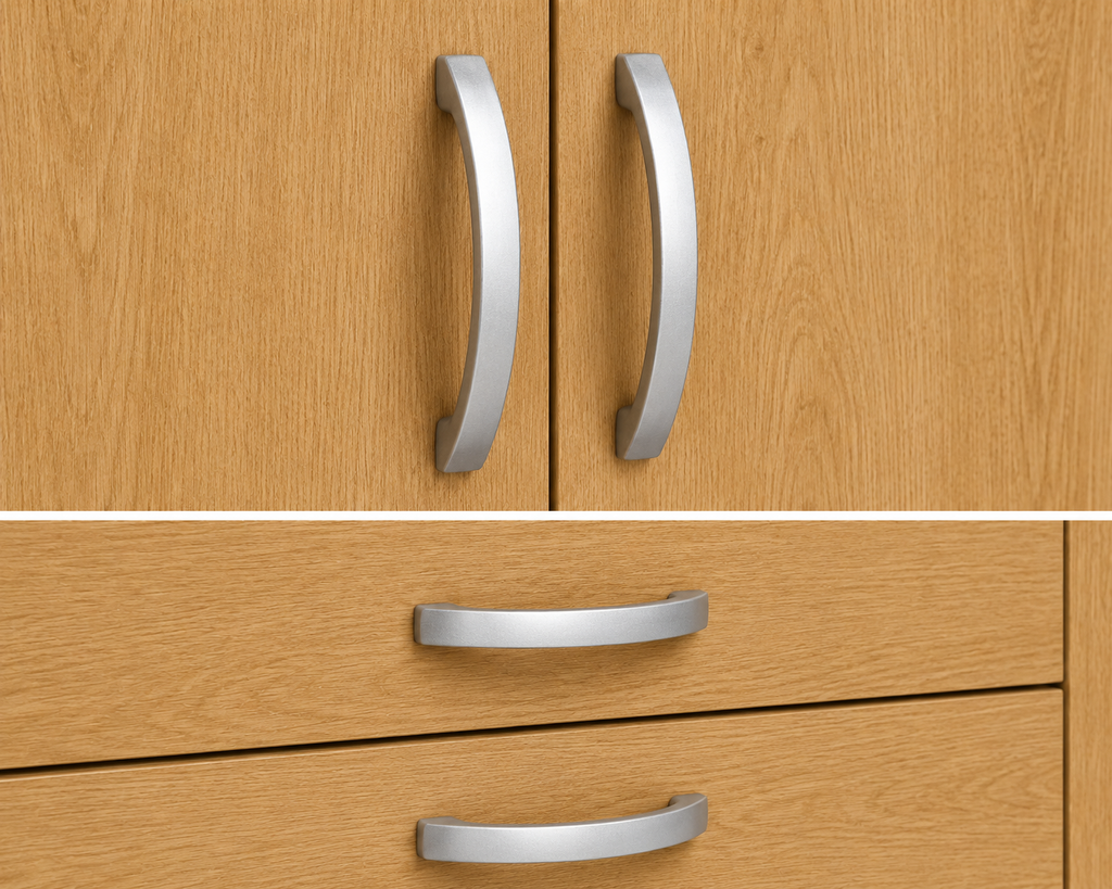 3 Door Wardrobe Oak | The Natural Master Sanctuary - Detailed Angle View 3