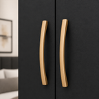 4 Door Wardrobe With Topbox Black | Executive Family Vibes - Detailed Angle View 3