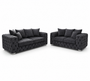 ASHTON 3+2 Seater Jumbo Cord Dark Grey Sofa | Free UK Delivery