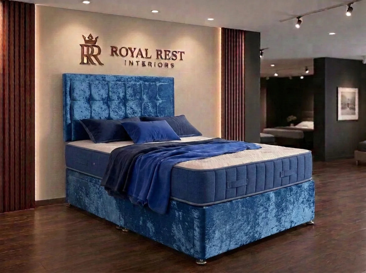Royal Rest Cube Divan Storage Bed with 2 Drawers