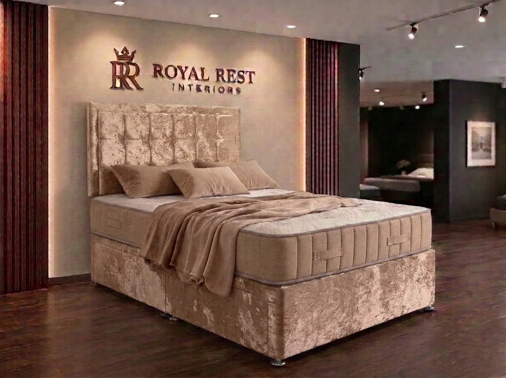 Royal Rest Cube Divan Storage Bed with 2 Drawers