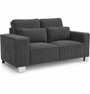 Sloane Sleefy 2 Seater Jumbo Cord Dark Grey Sofa | Free UK Delivery