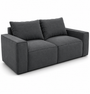 Sloane Sleefy 2 Seater Naples & Kinsington Dark Grey Sofa | Free UK Delivery