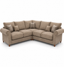 Nicole 5 Seater Corner Naples & Kensington Mink Sofa | Free UK Delivery