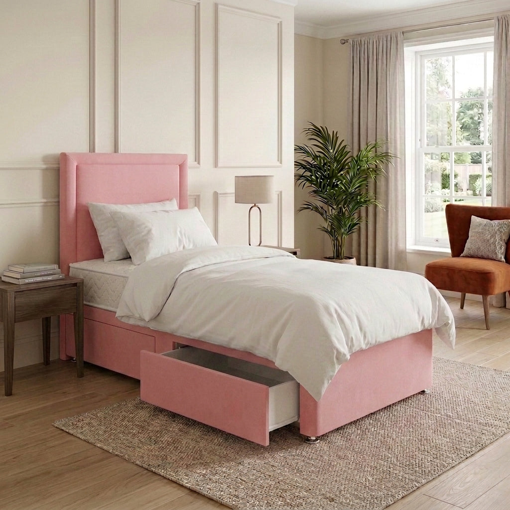 Kid Soho Divan Set - Choice of Mattress Optional Storage