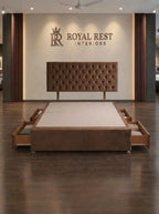 Royal Rest Handcrafted Divan Bed Base (Choice of Storage & Fabrics)
