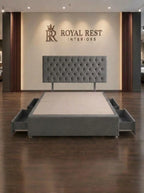 Royal Rest Handcrafted Divan Bed Base (Choice of Storage & Fabrics)