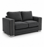 Sloane Sleefy 2 Seater Chenille Dark Grey Sofa | Free UK Delivery