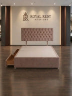 Royal Rest Handcrafted Divan Bed Base (Choice of Storage & Fabrics)